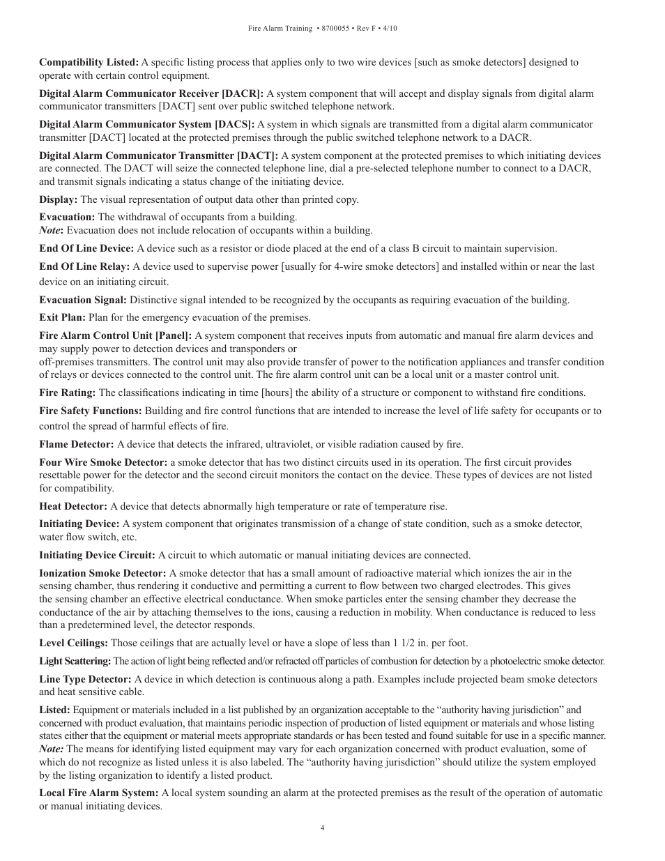 Potter Fire Alarm Systems User Manual | Page 6 / 34