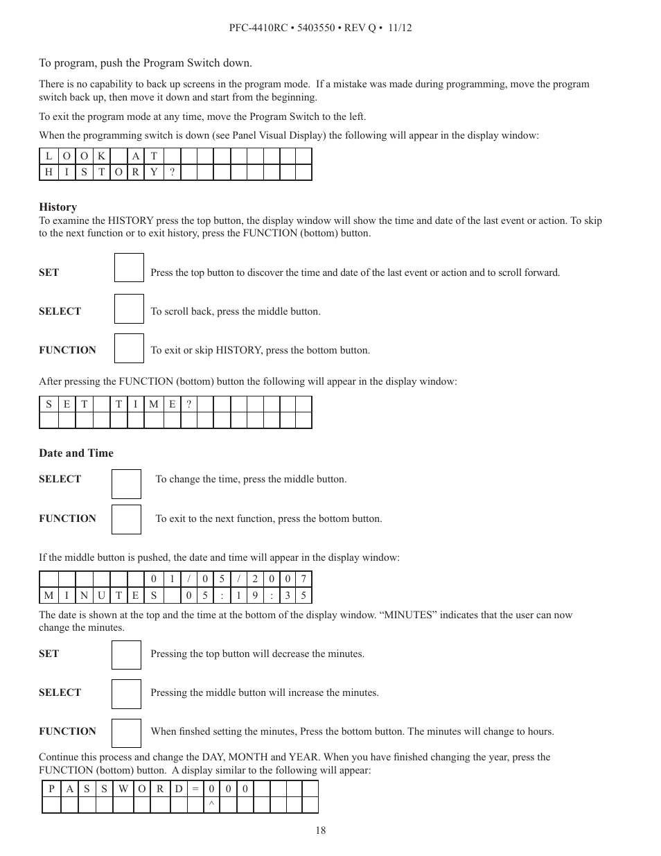 Potter PFC-4410RC User Manual | Page 18 / 99
