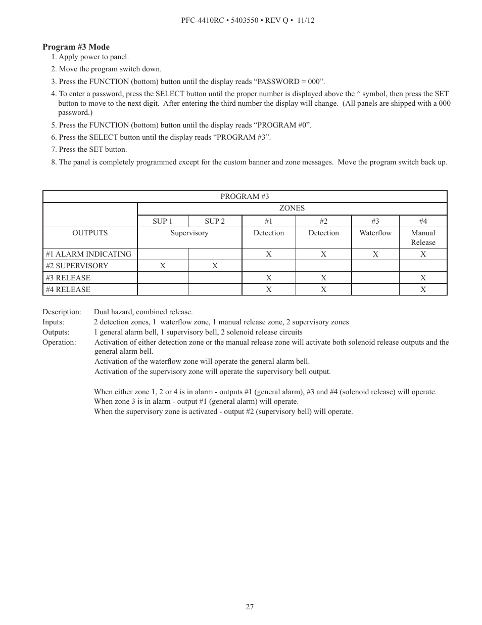 Potter PFC-4410RC User Manual | Page 27 / 99