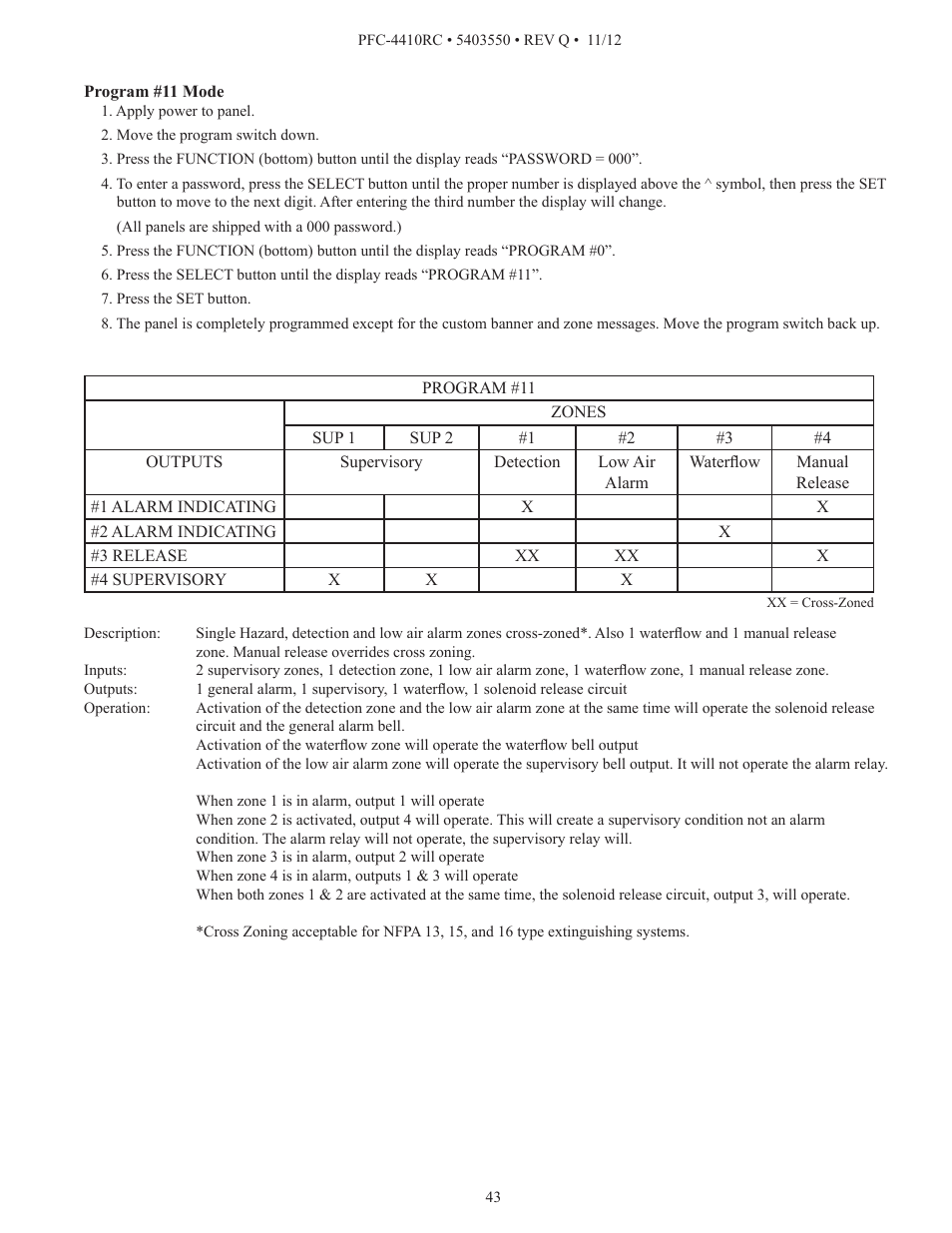 Potter PFC-4410RC User Manual | Page 43 / 99