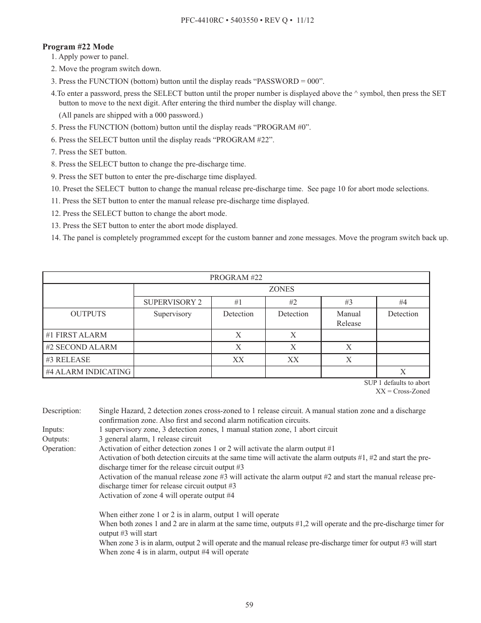 Potter PFC-4410RC User Manual | Page 59 / 99