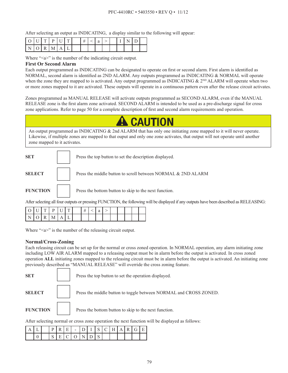 Potter PFC-4410RC User Manual | Page 79 / 99