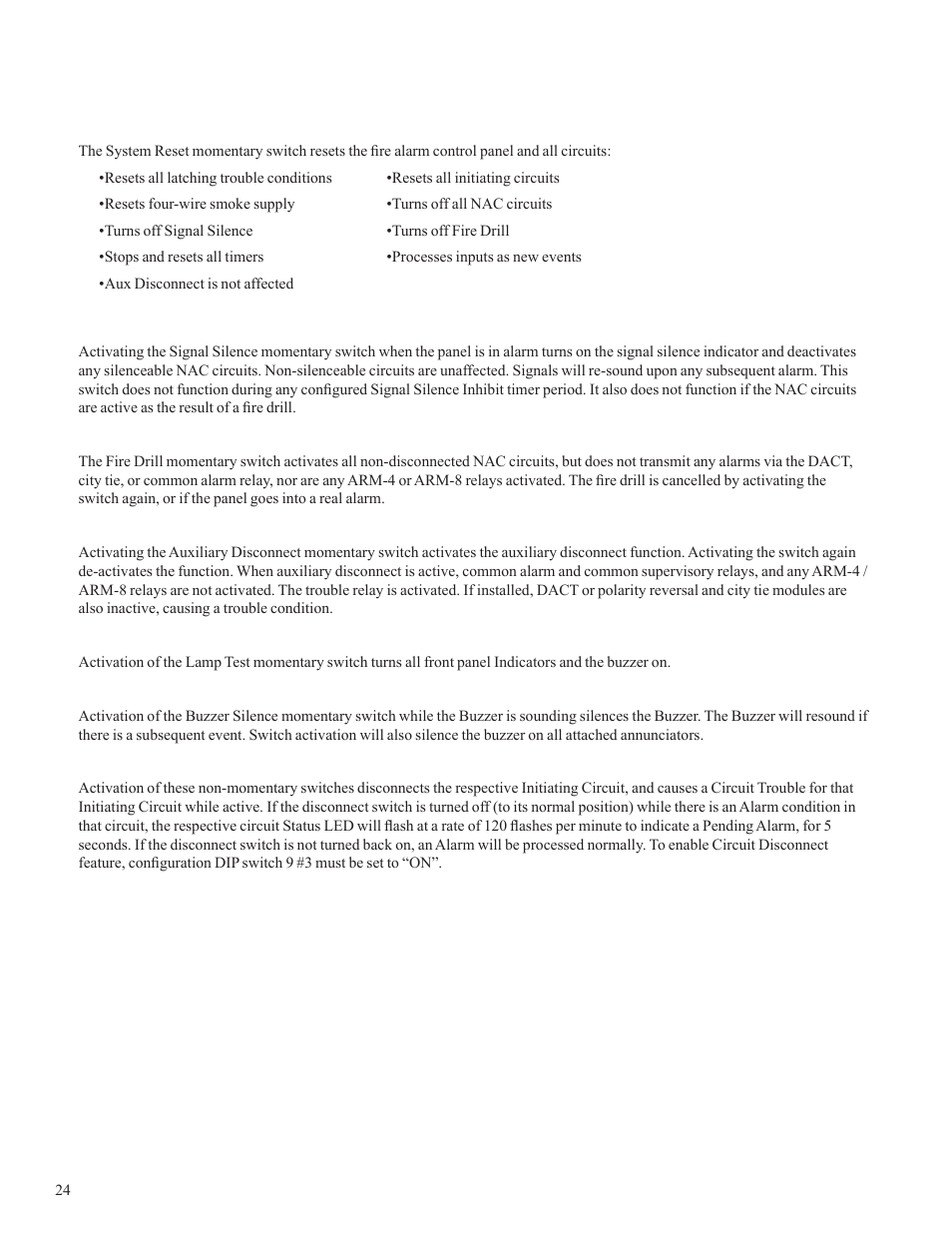 Potter PFC-5000 Series User Manual | Page 28 / 44