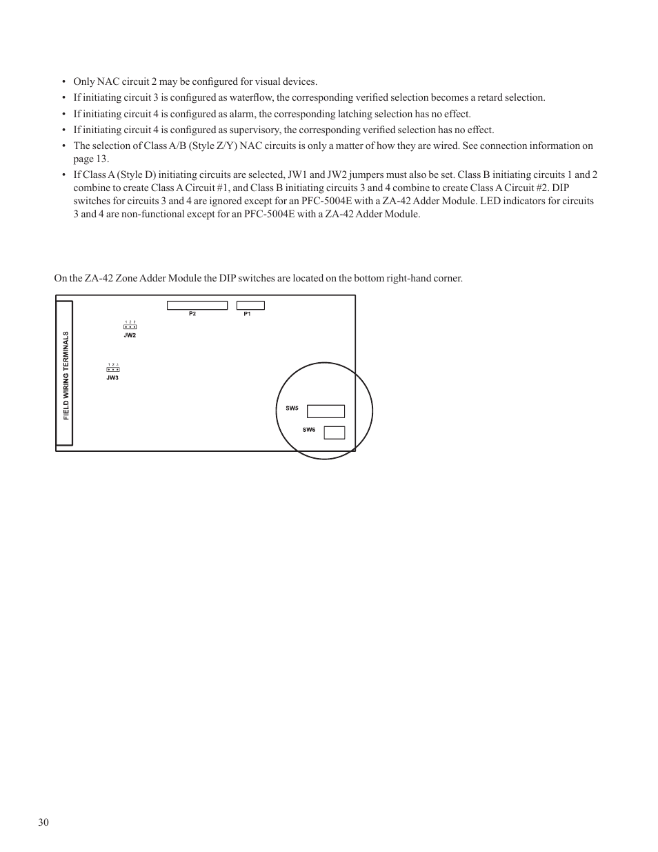 Potter PFC-5000 Series User Manual | Page 34 / 44