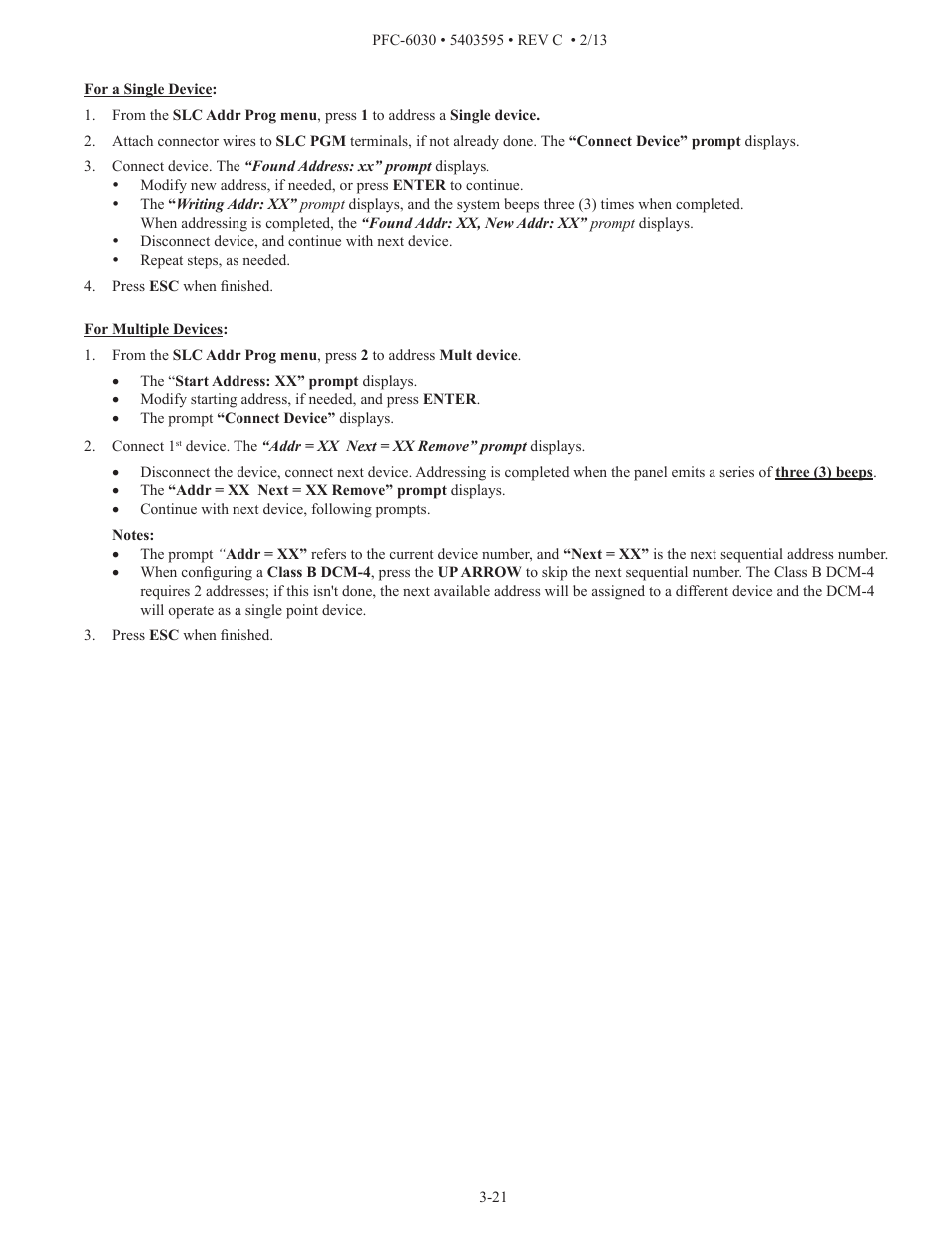 Potter PFC-6030 User Manual | Page 27 / 122