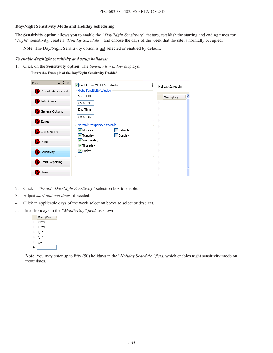 Potter PFC-6030 User Manual | Page 66 / 122
