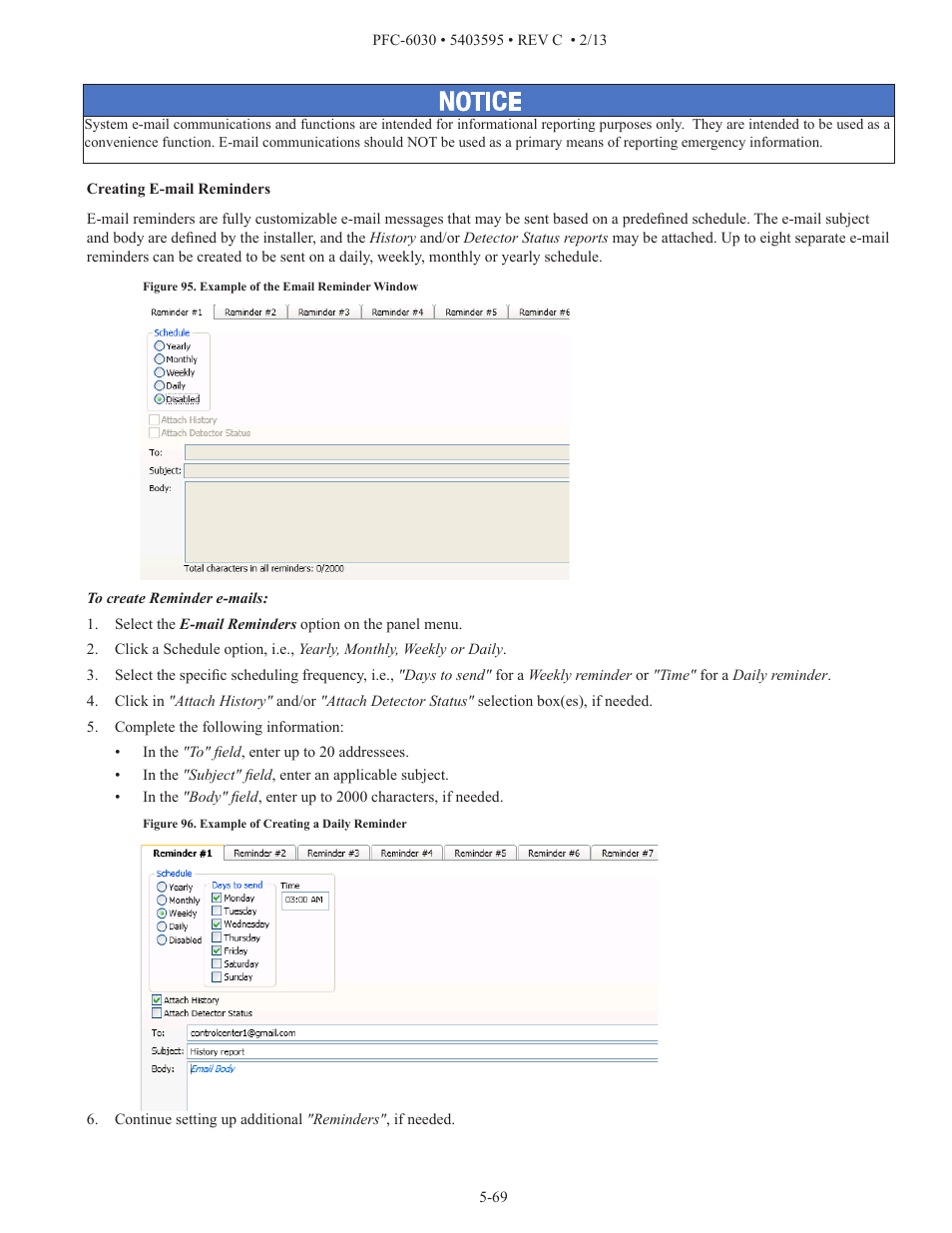 Potter PFC-6030 User Manual | Page 75 / 122