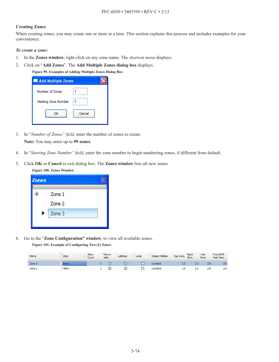 Potter PFC-6030 User Manual | Page 80 / 122