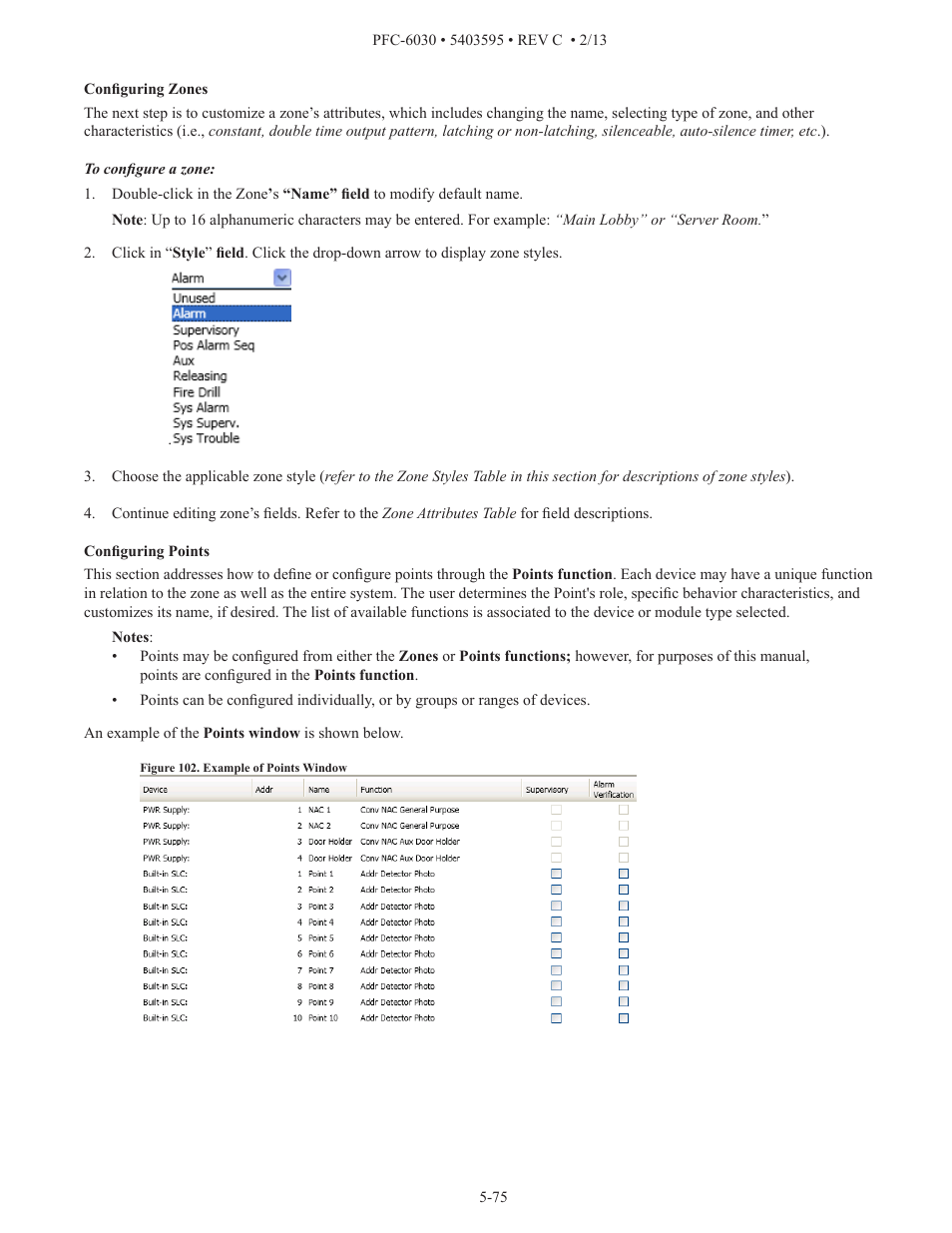 Potter PFC-6030 User Manual | Page 81 / 122