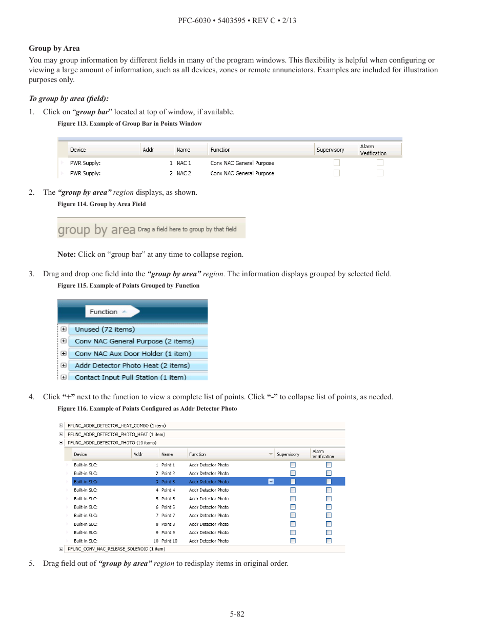 Potter PFC-6030 User Manual | Page 88 / 122