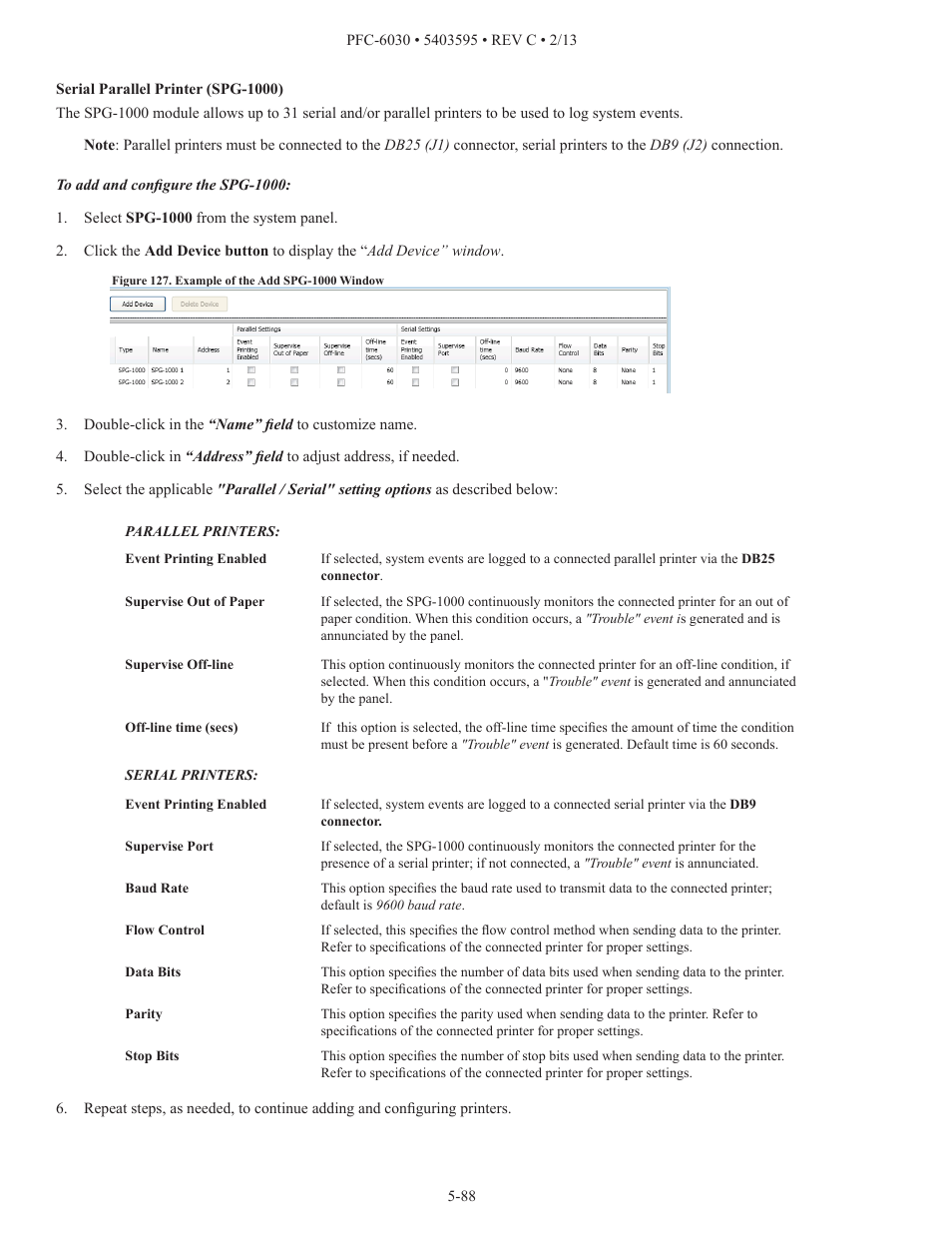 Potter PFC-6030 User Manual | Page 94 / 122