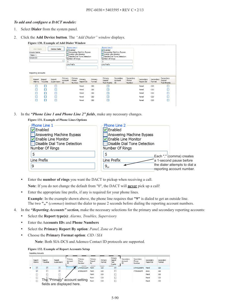 Potter PFC-6030 User Manual | Page 96 / 122