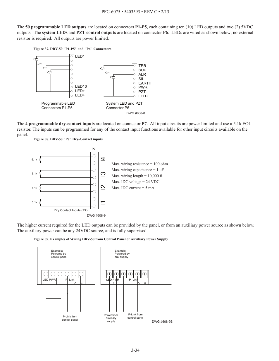 I1 i2 i 3 i 4 | Potter PFC-6075 User Manual | Page 40 / 127