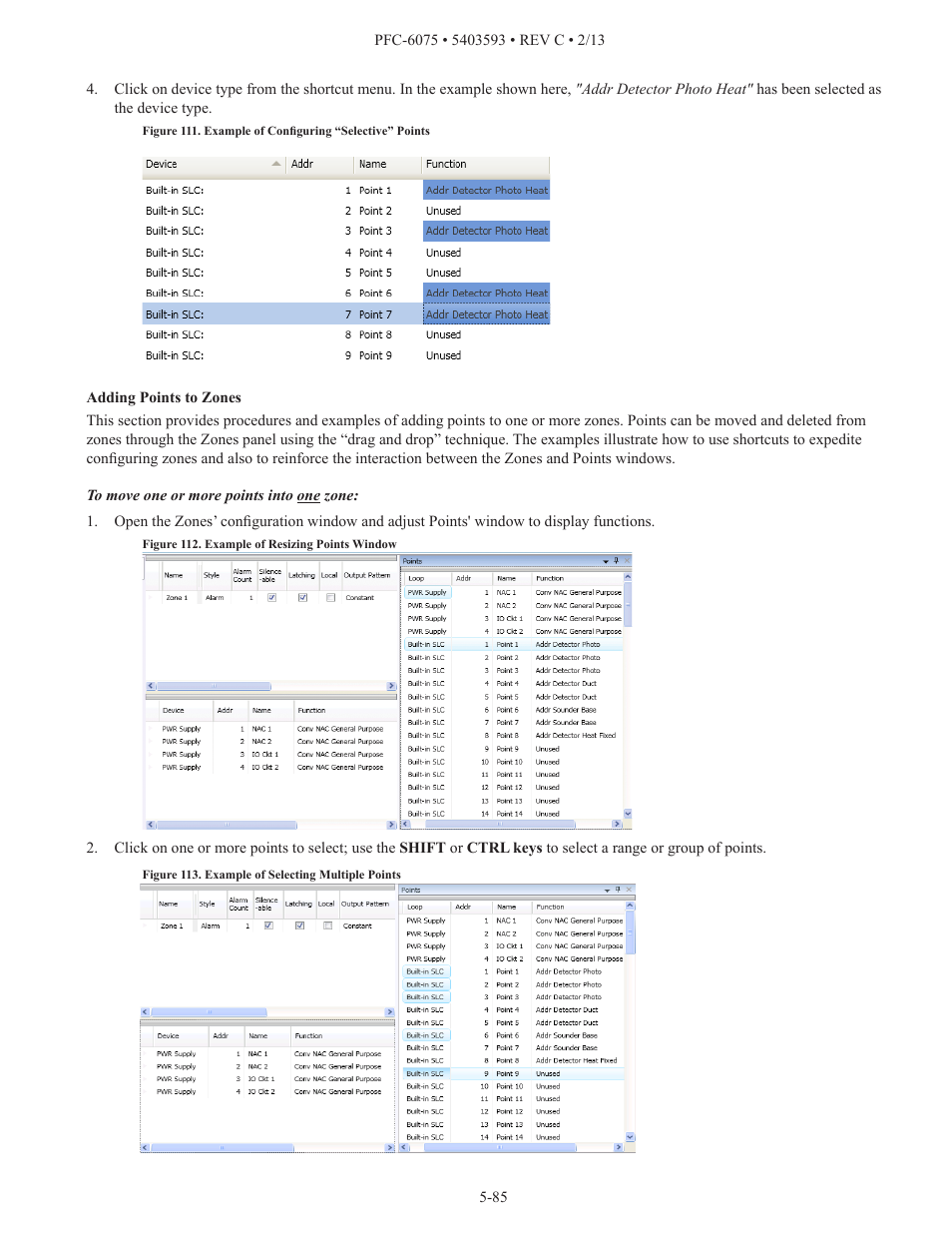 Potter PFC-6075 User Manual | Page 91 / 127