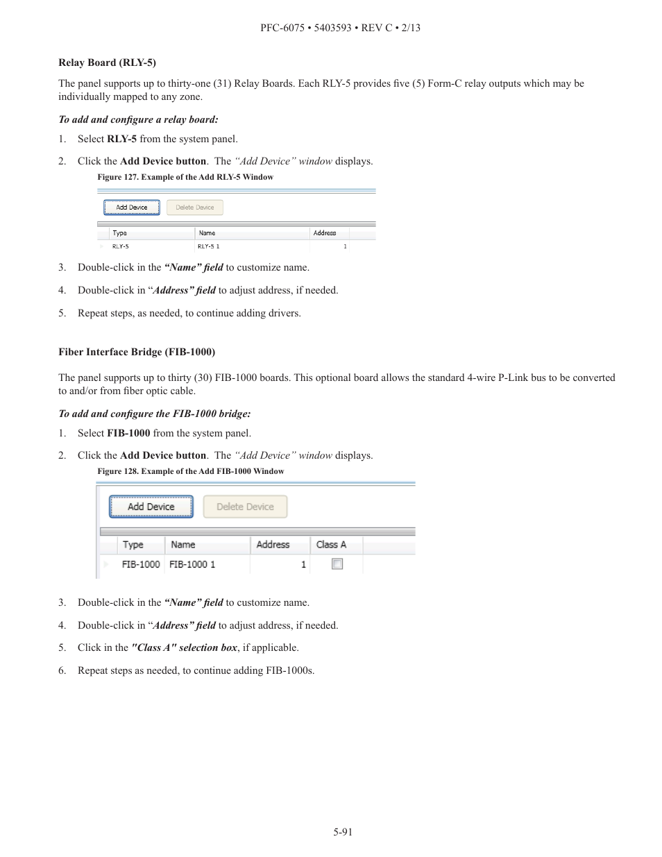 Potter PFC-6075 User Manual | Page 97 / 127