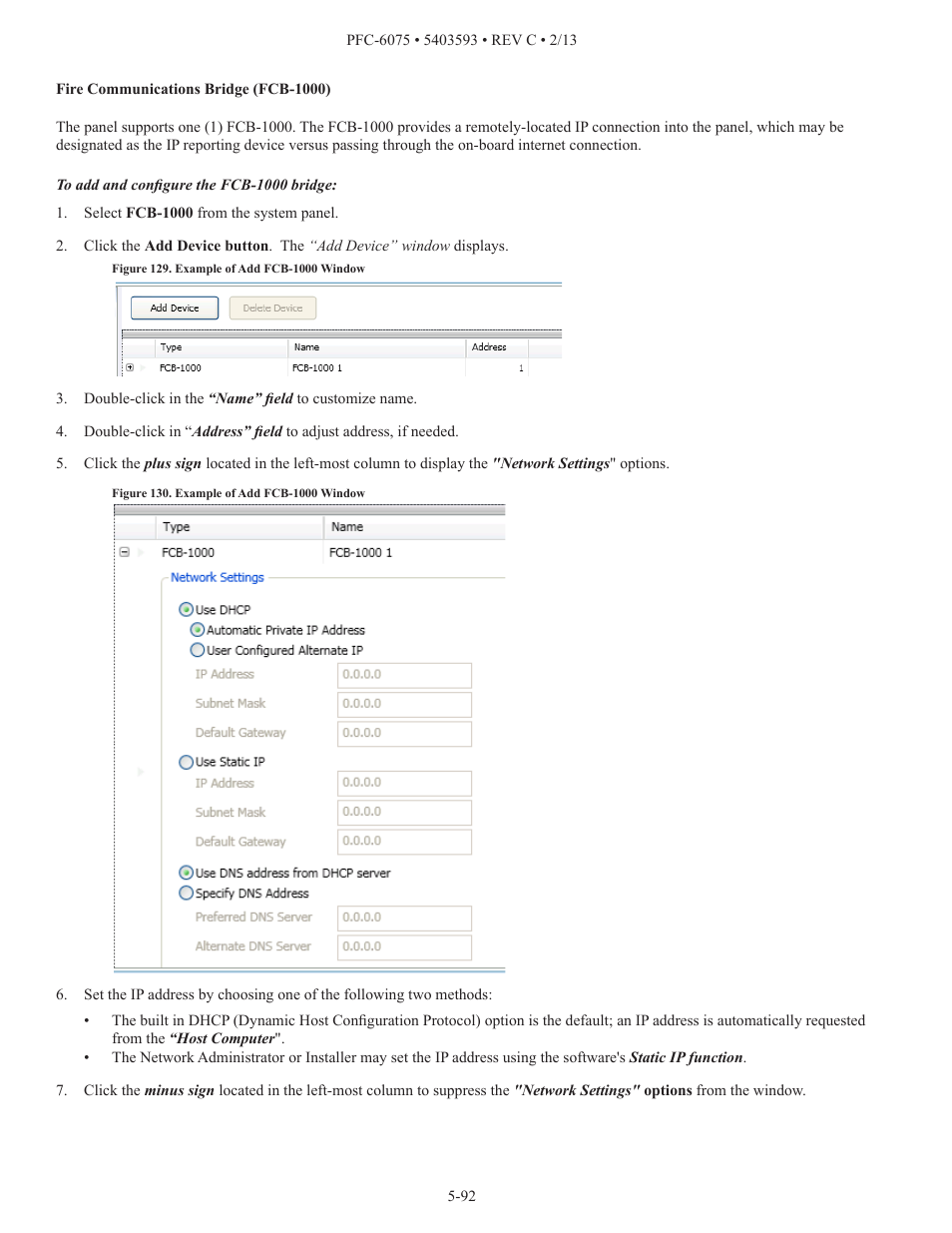 Potter PFC-6075 User Manual | Page 98 / 127