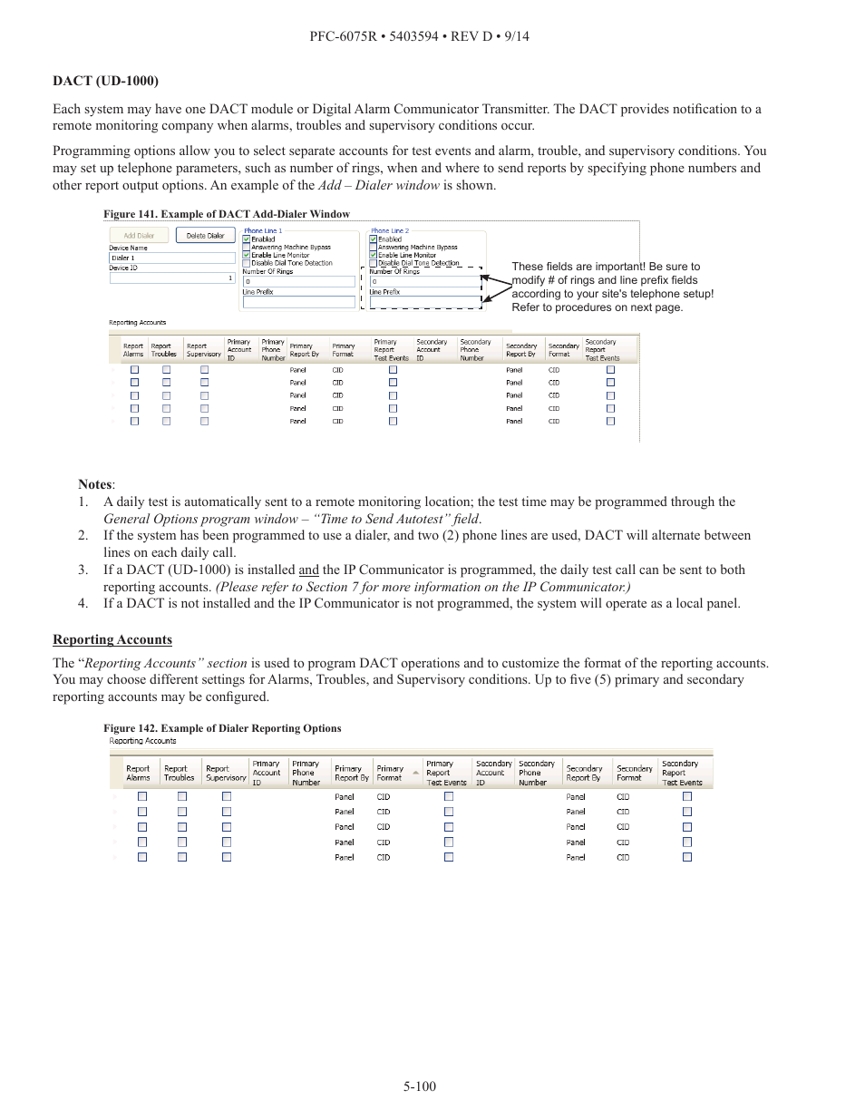 Potter PFC-6075R User Manual | Page 106 / 136