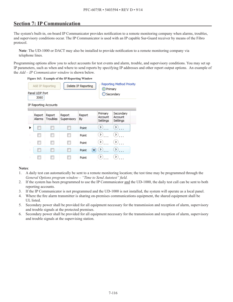 Potter PFC-6075R User Manual | Page 122 / 136