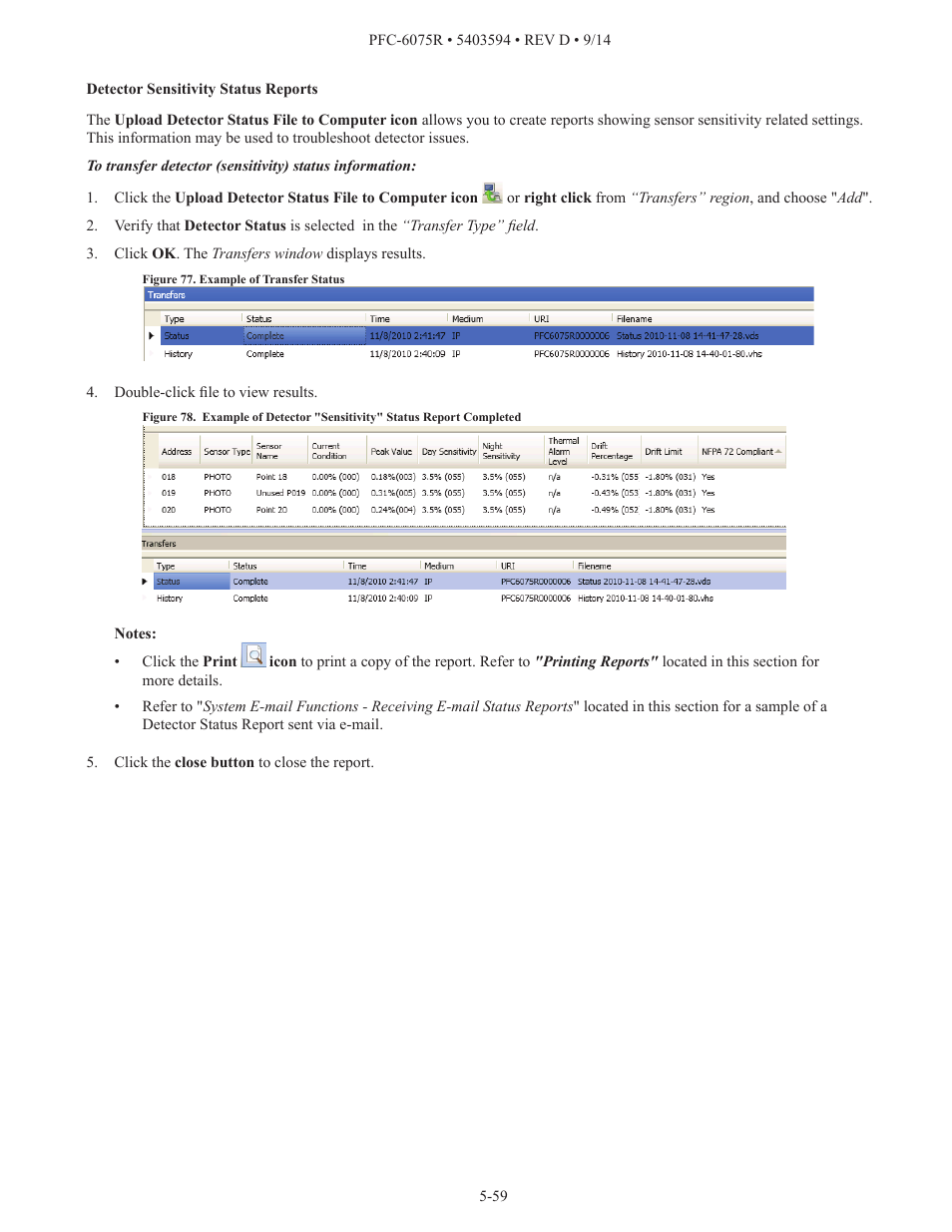 Potter PFC-6075R User Manual | Page 65 / 136