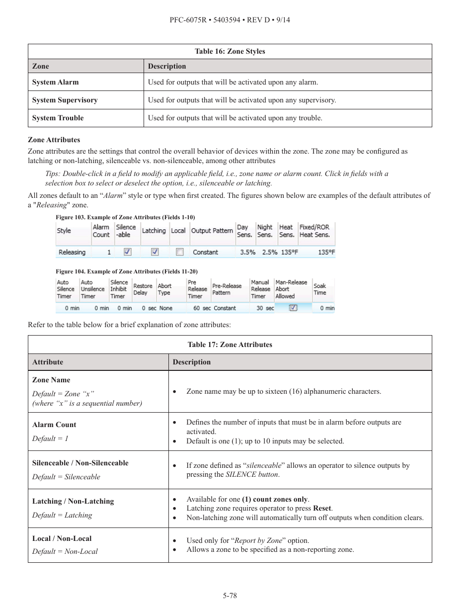 Potter PFC-6075R User Manual | Page 84 / 136