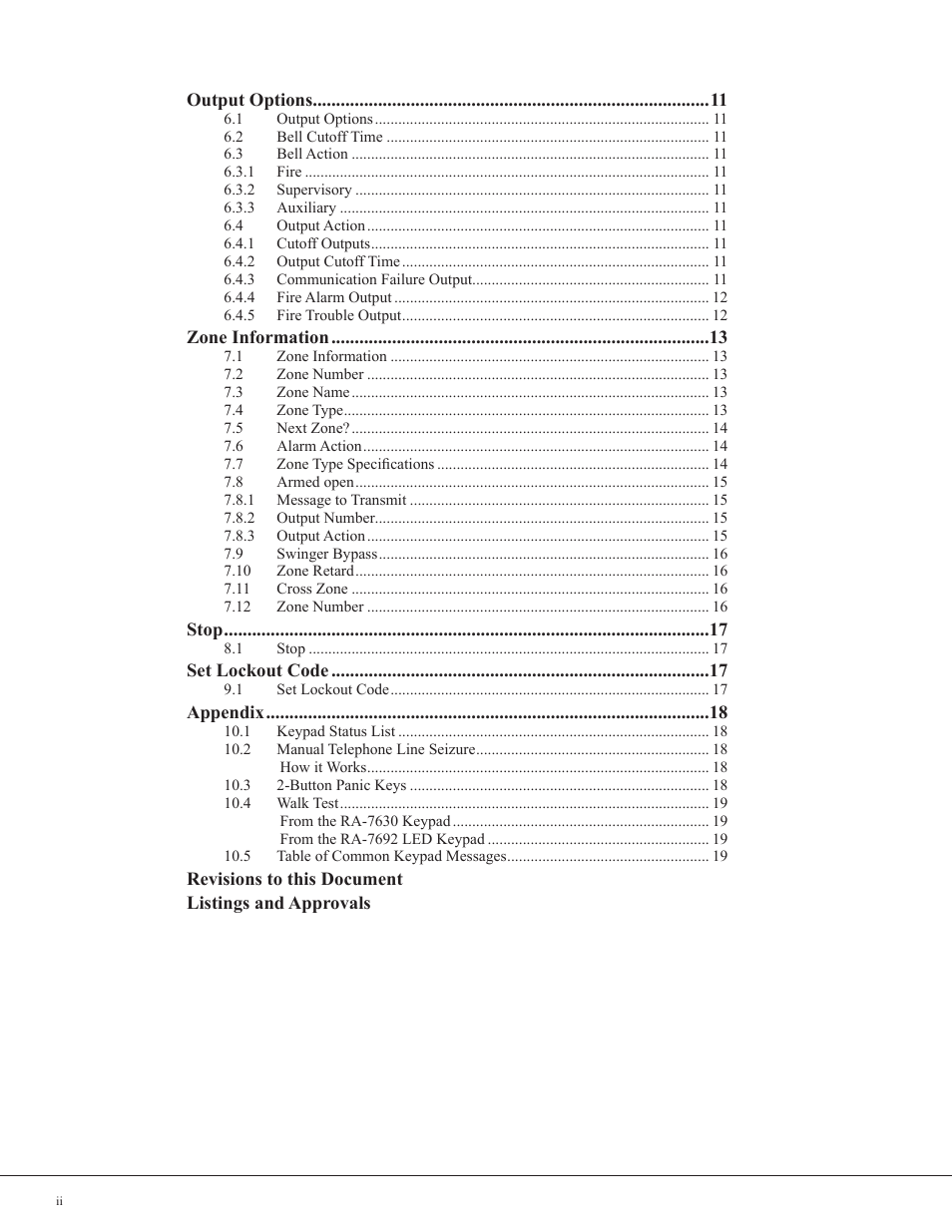 Potter PFC-7501 User Manual | Page 4 / 26