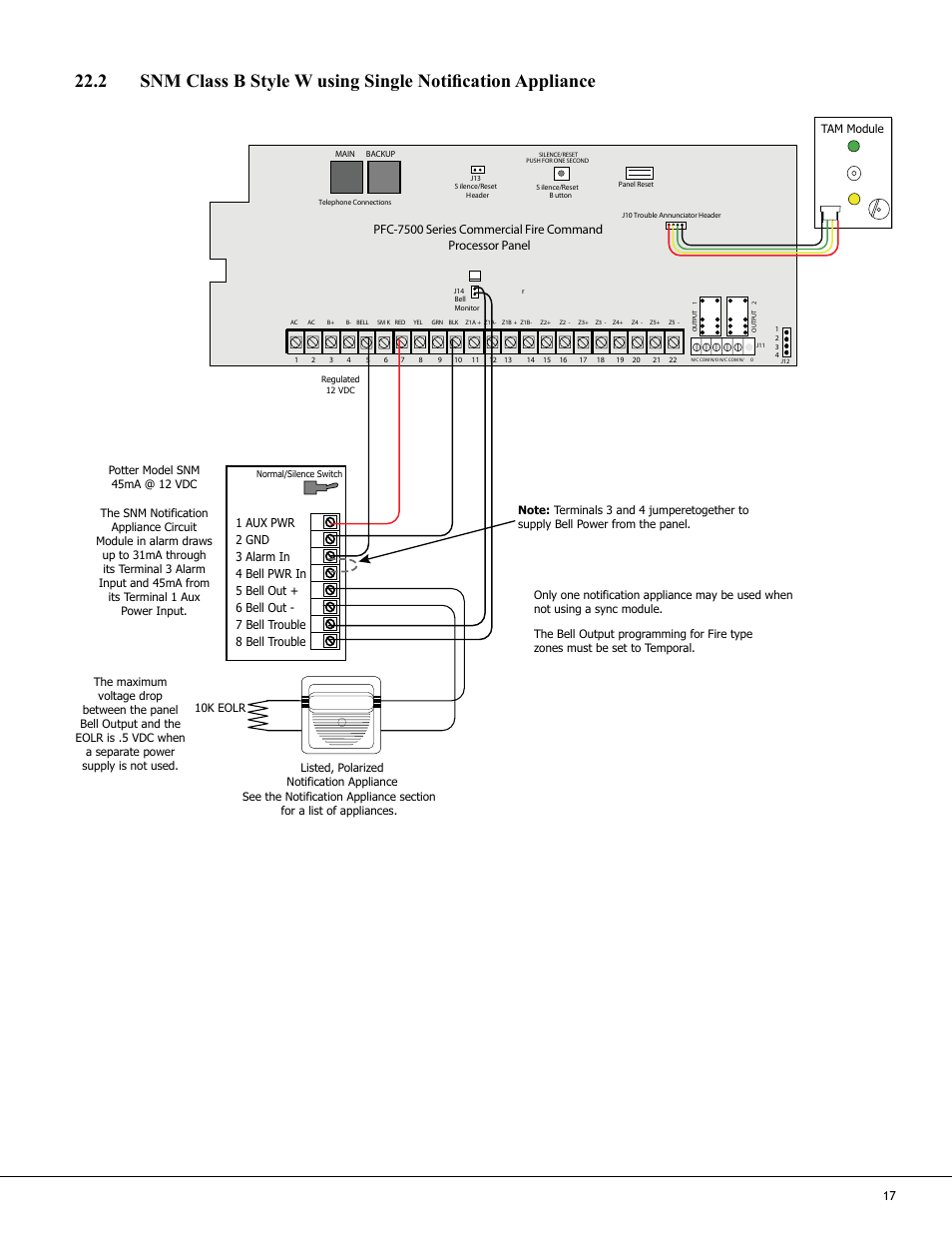 Potter PFC-7500 Series User Manual | Page 21 / 28