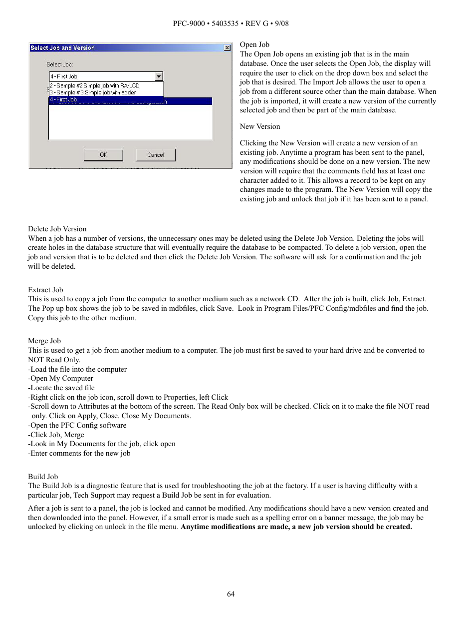 Potter PFC-9000 Series User Manual | Page 64 / 90