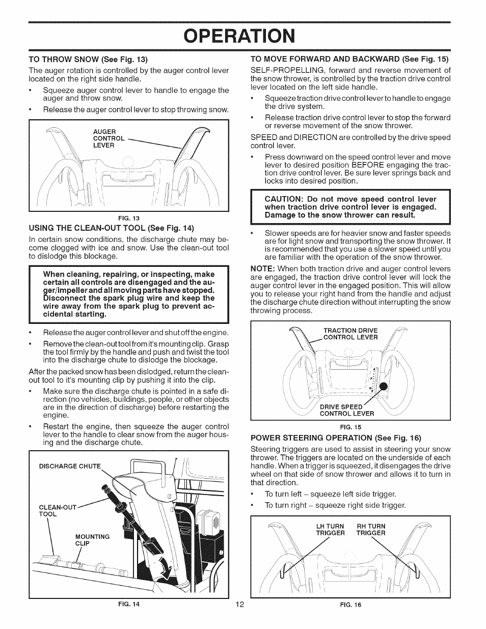 Operation | Craftsman 917.881064 User Manual | Page 12 / 68