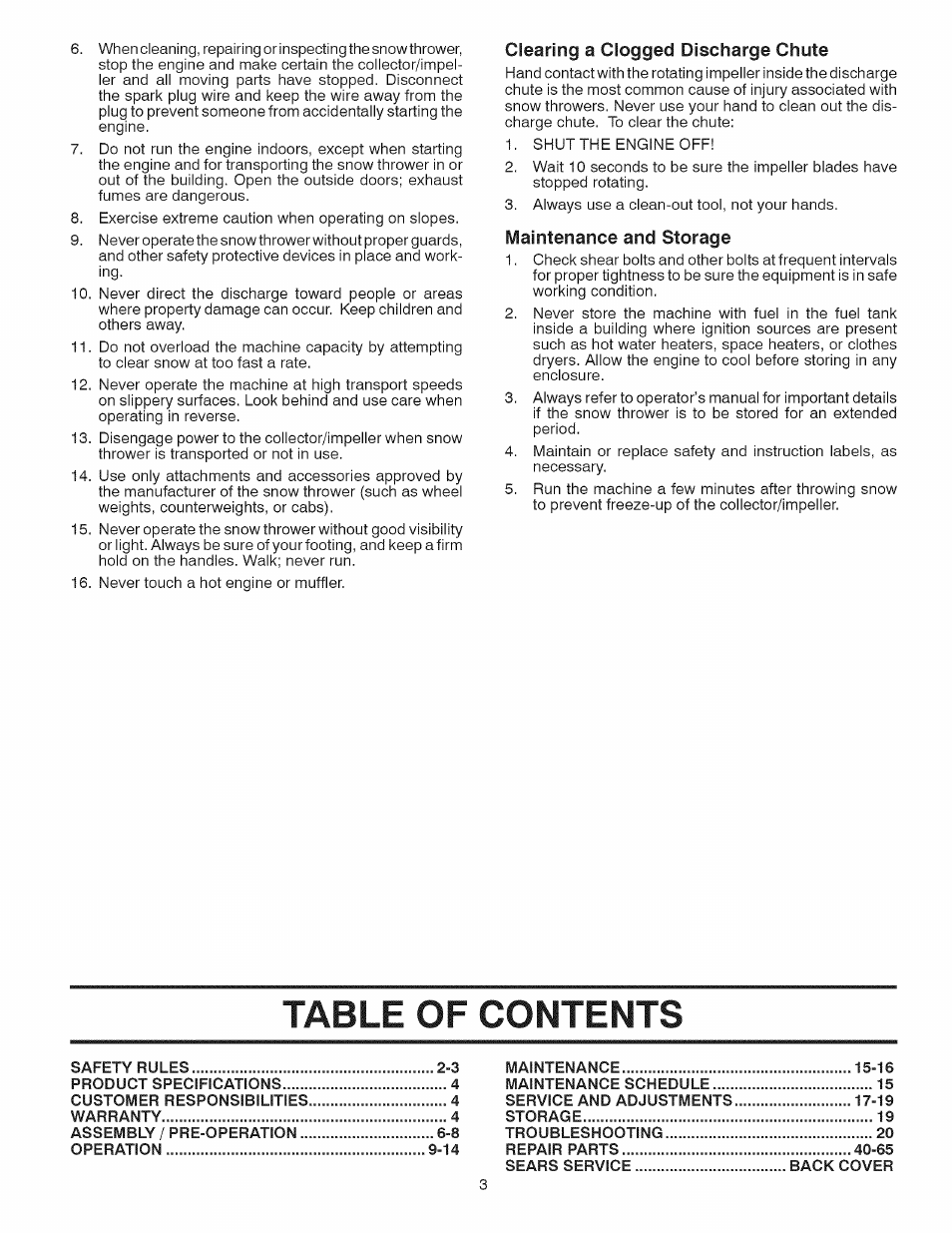Craftsman 917.881064 User Manual | Page 3 / 68
