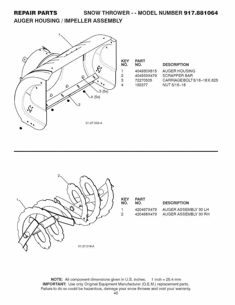 Craftsman 917.881064 User Manual | Page 42 / 68
