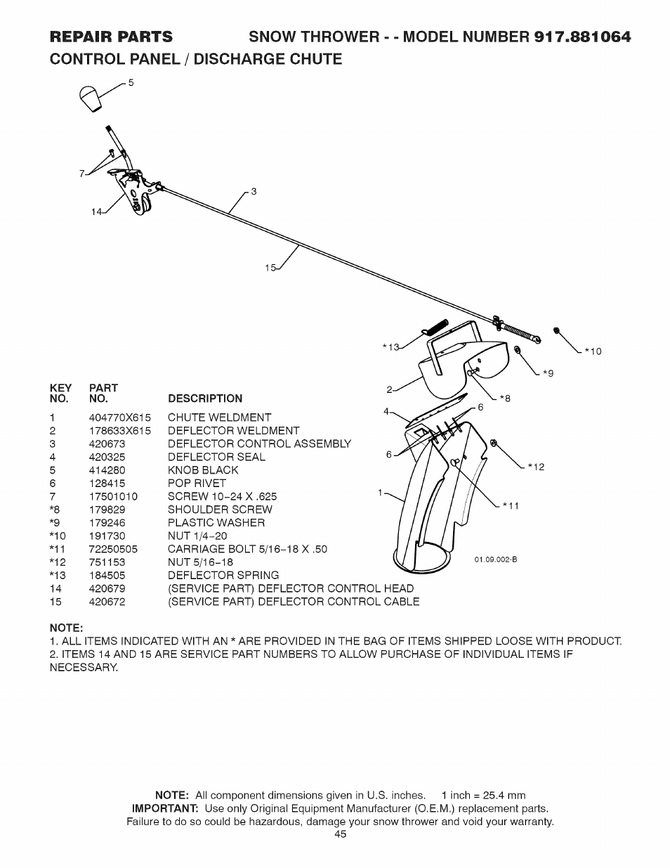 Craftsman 917.881064 User Manual | Page 45 / 68