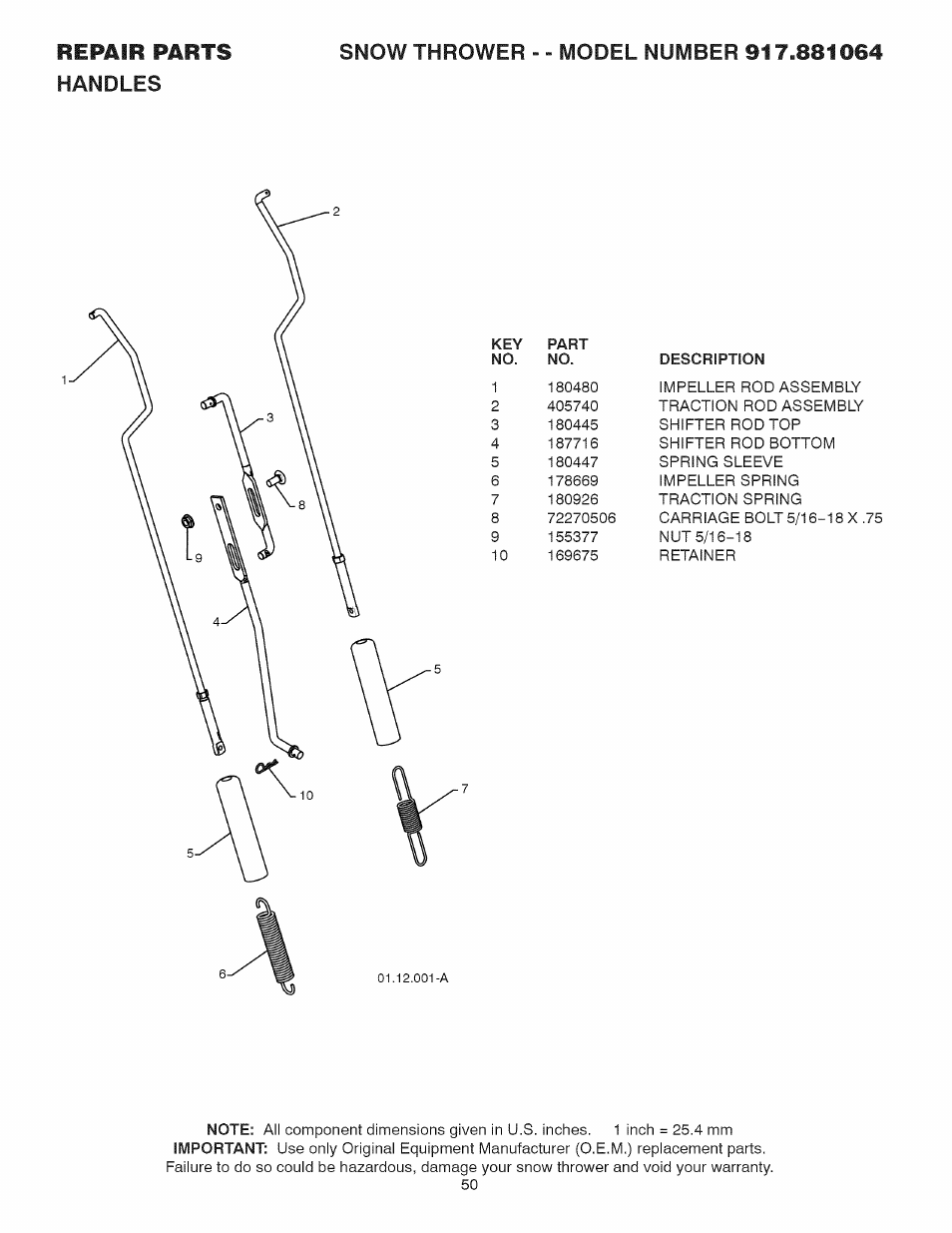 Craftsman 917.881064 User Manual | Page 50 / 68