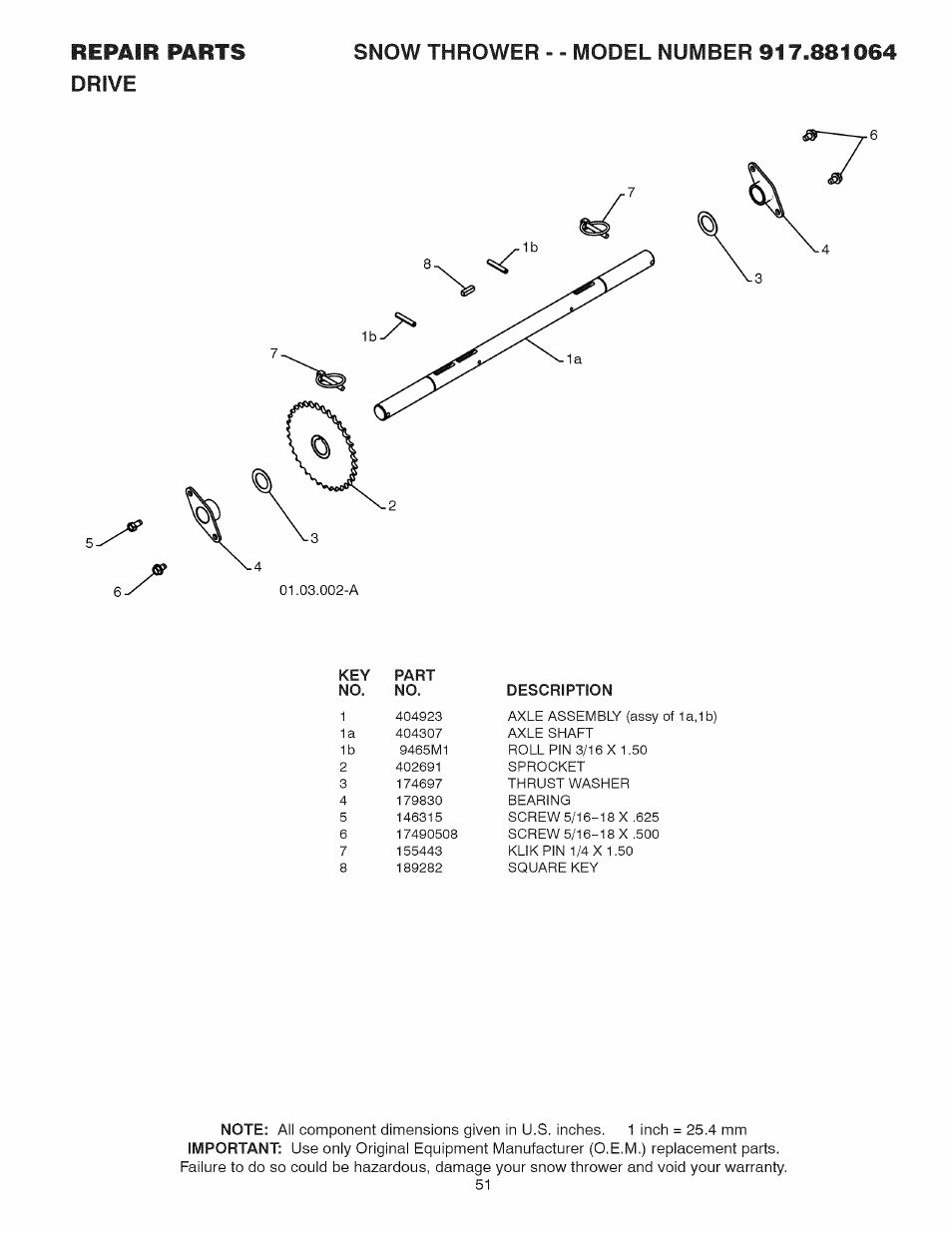 Craftsman 917.881064 User Manual | Page 51 / 68