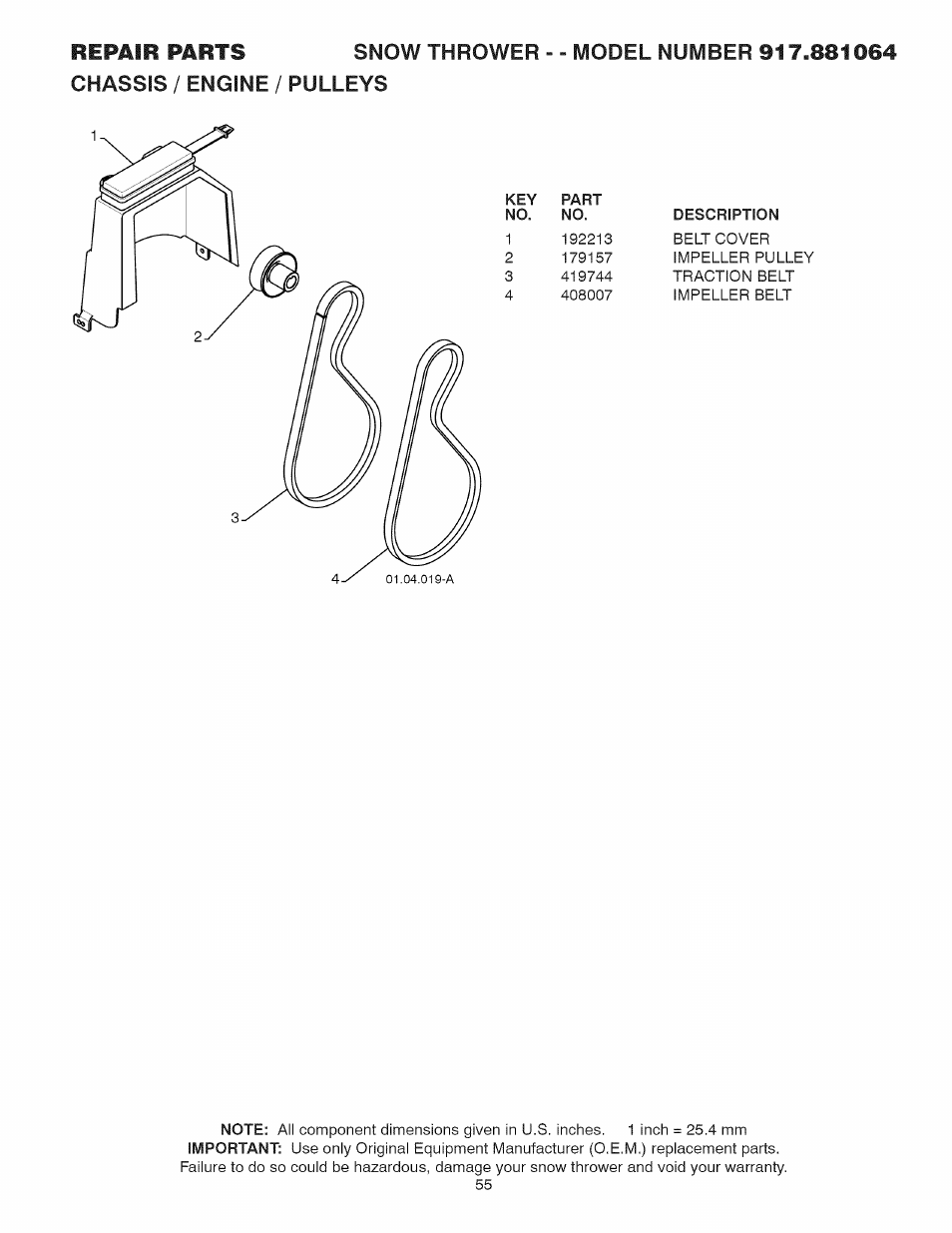 Craftsman 917.881064 User Manual | Page 55 / 68