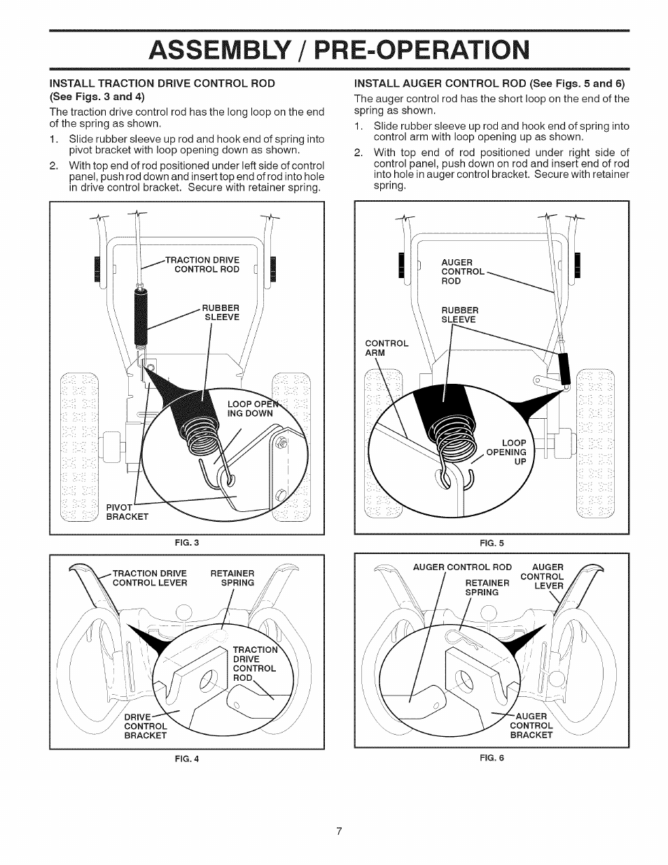 Assembly / pre-operation | Craftsman 917.881064 User Manual | Page 7 / 68