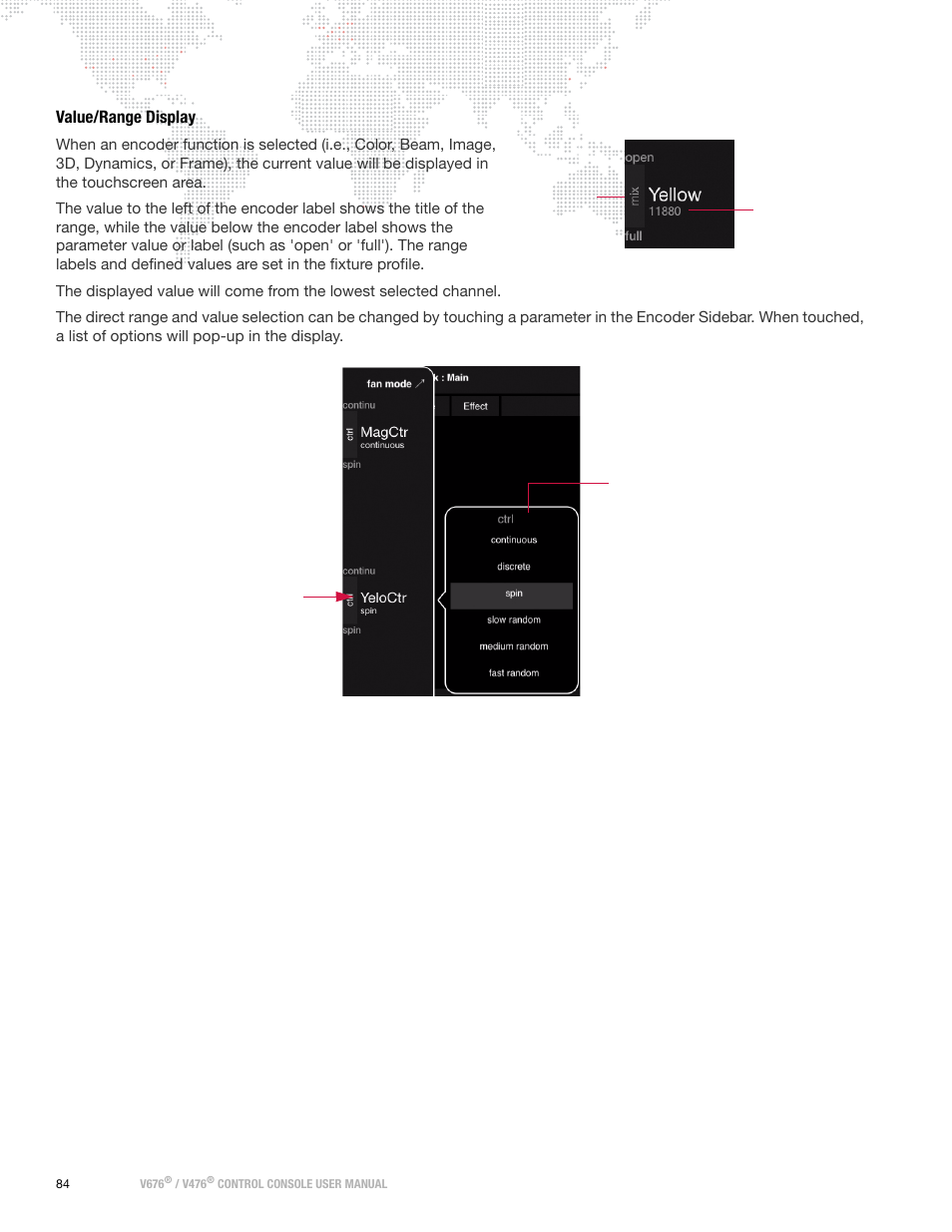 Value/range display | PRG V676 User Manual 3.5 User Manual | Page 102 / 444