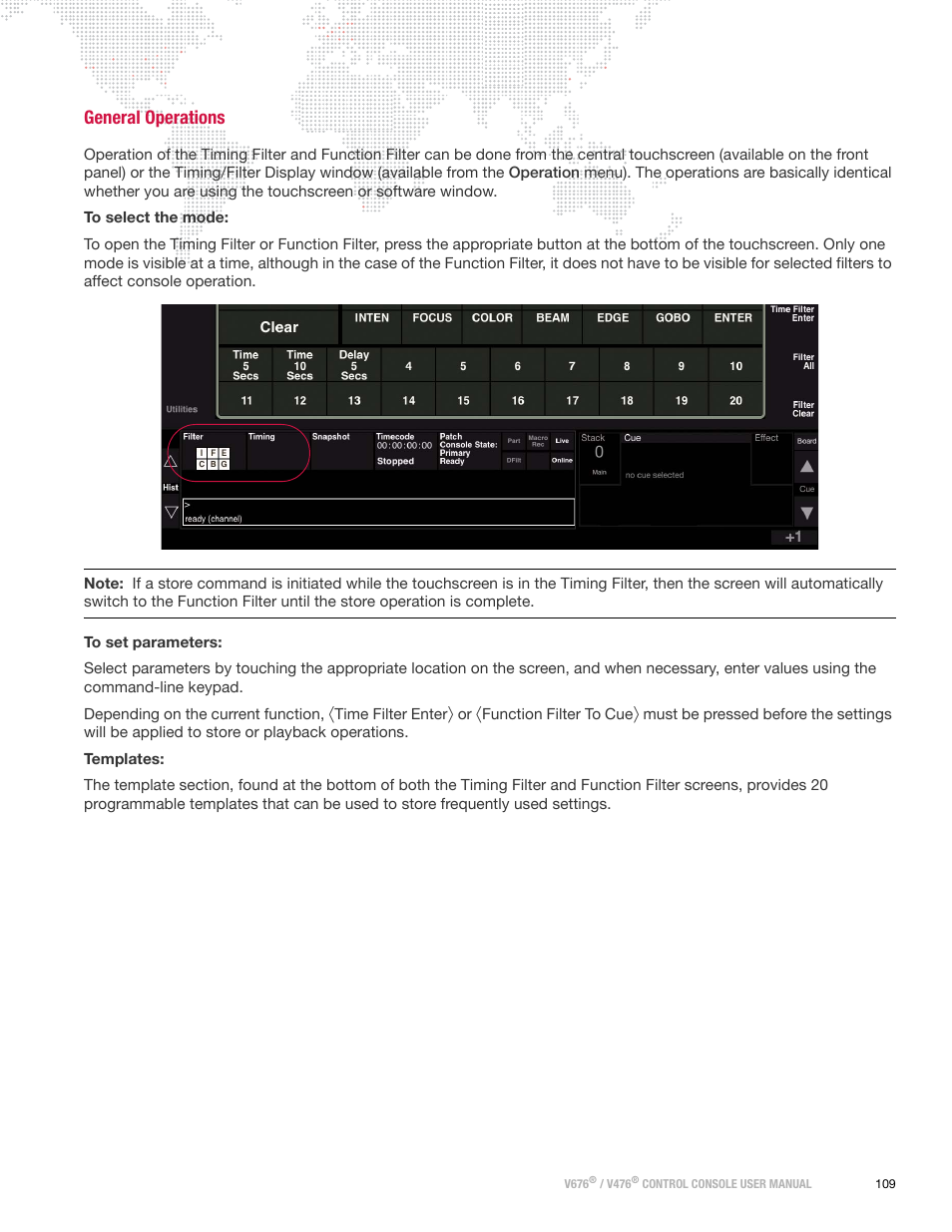 General operations | PRG V676 User Manual 3.5 User Manual | Page 127 / 444