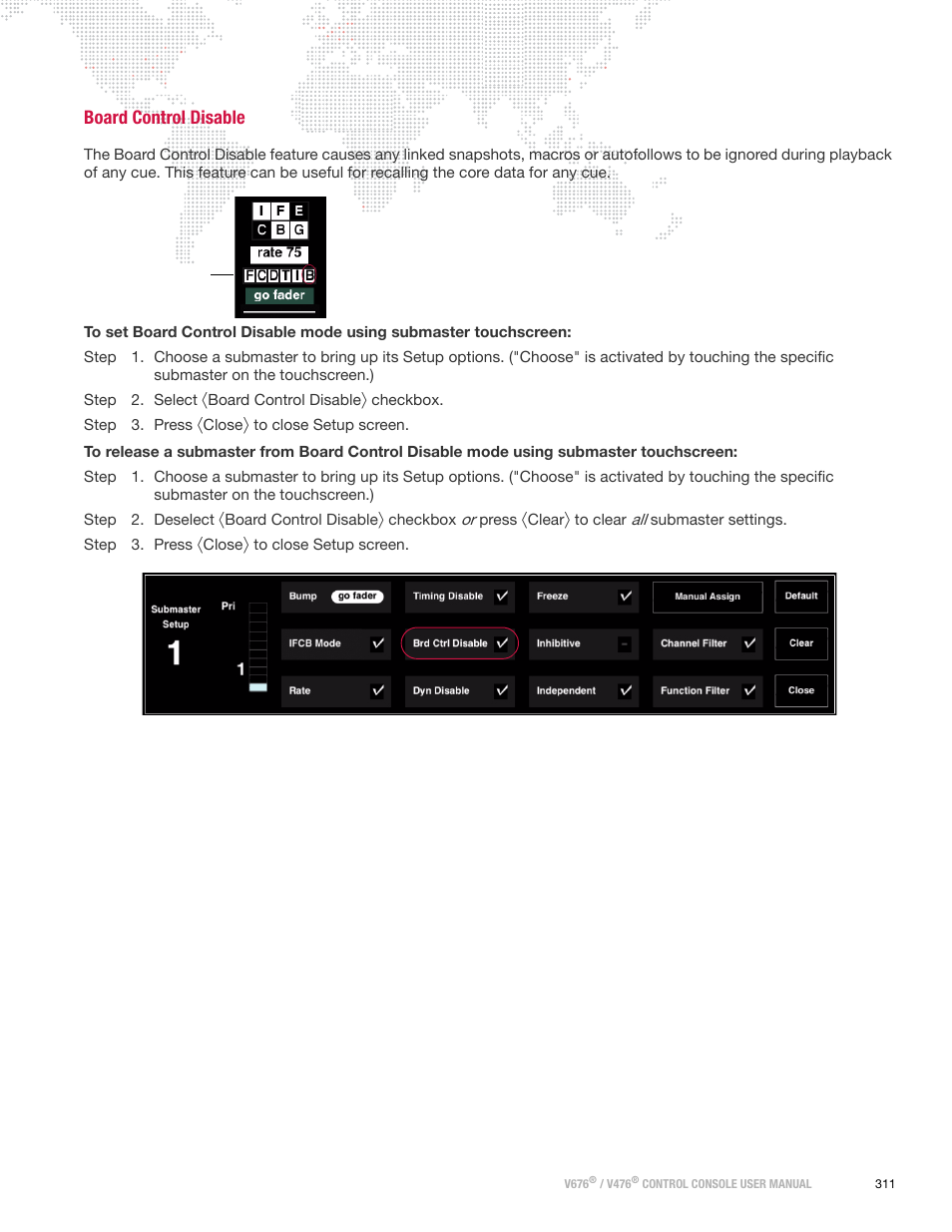 Board control disable | PRG V676 User Manual 3.5 User Manual | Page 329 / 444