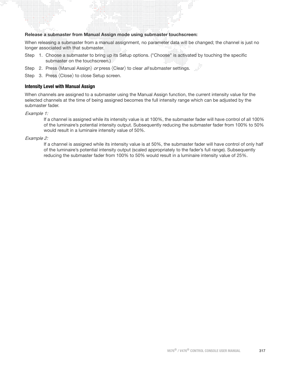 Intensity level with manual assign | PRG V676 User Manual 3.5 User Manual | Page 335 / 444