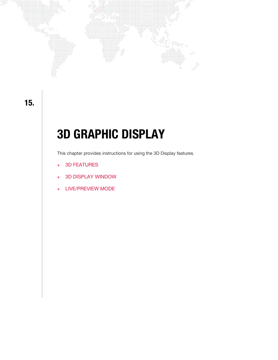 3d graphic display, Chapter 15. 3d graphic display | PRG V676 User Manual 3.5 User Manual | Page 359 / 444