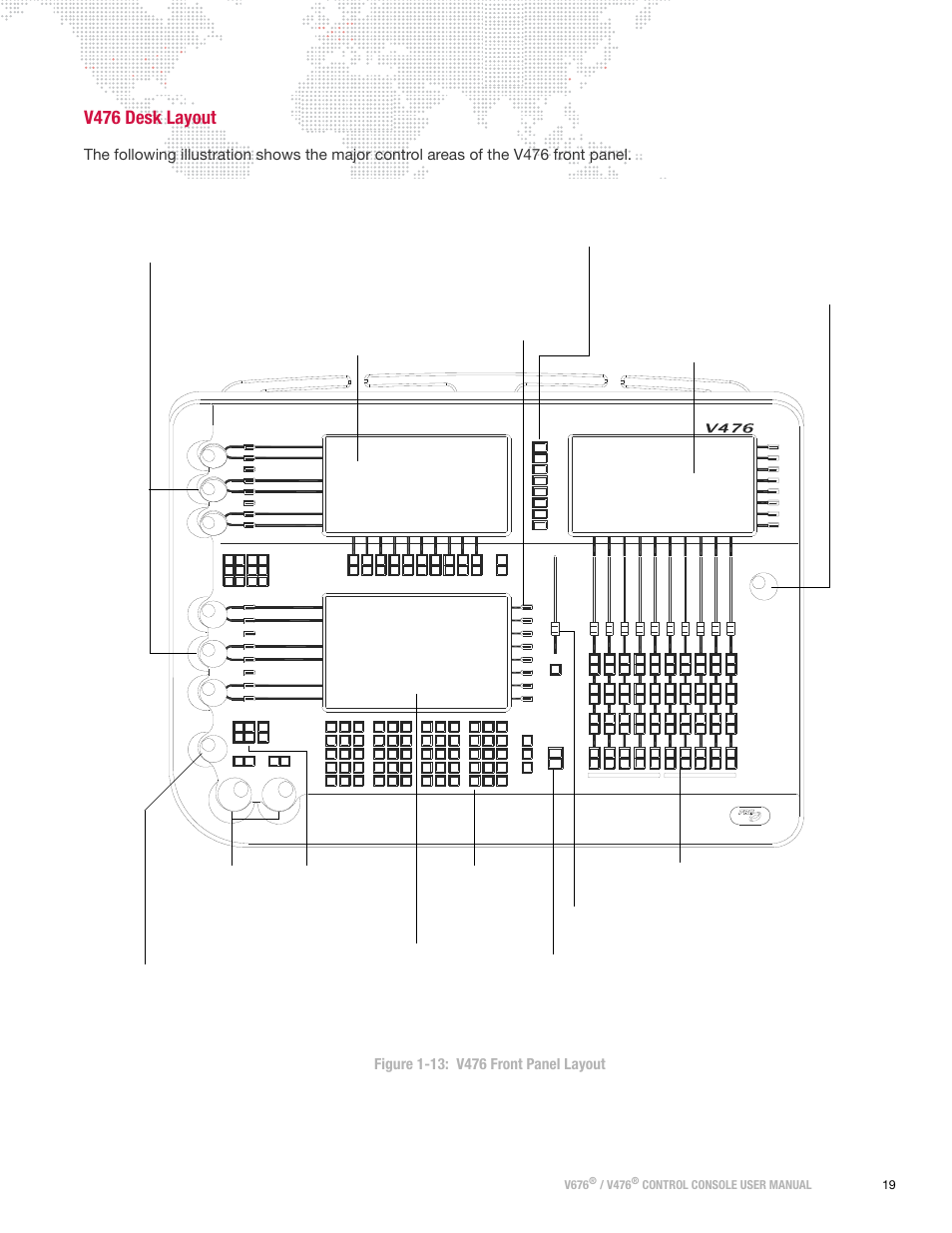 V476 desk layout | PRG V676 User Manual 3.5 User Manual | Page 37 / 444