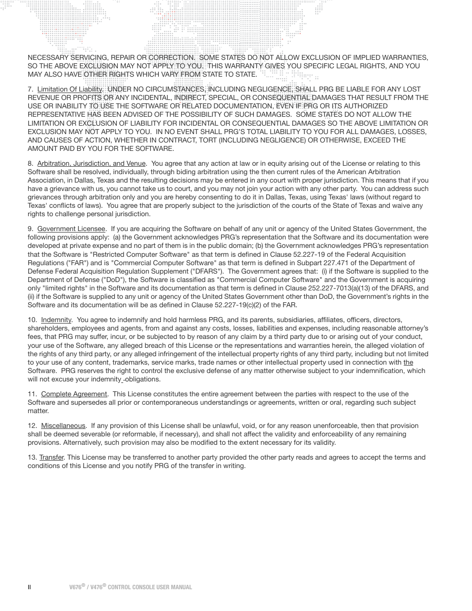PRG V676 User Manual 3.5 User Manual | Page 4 / 444