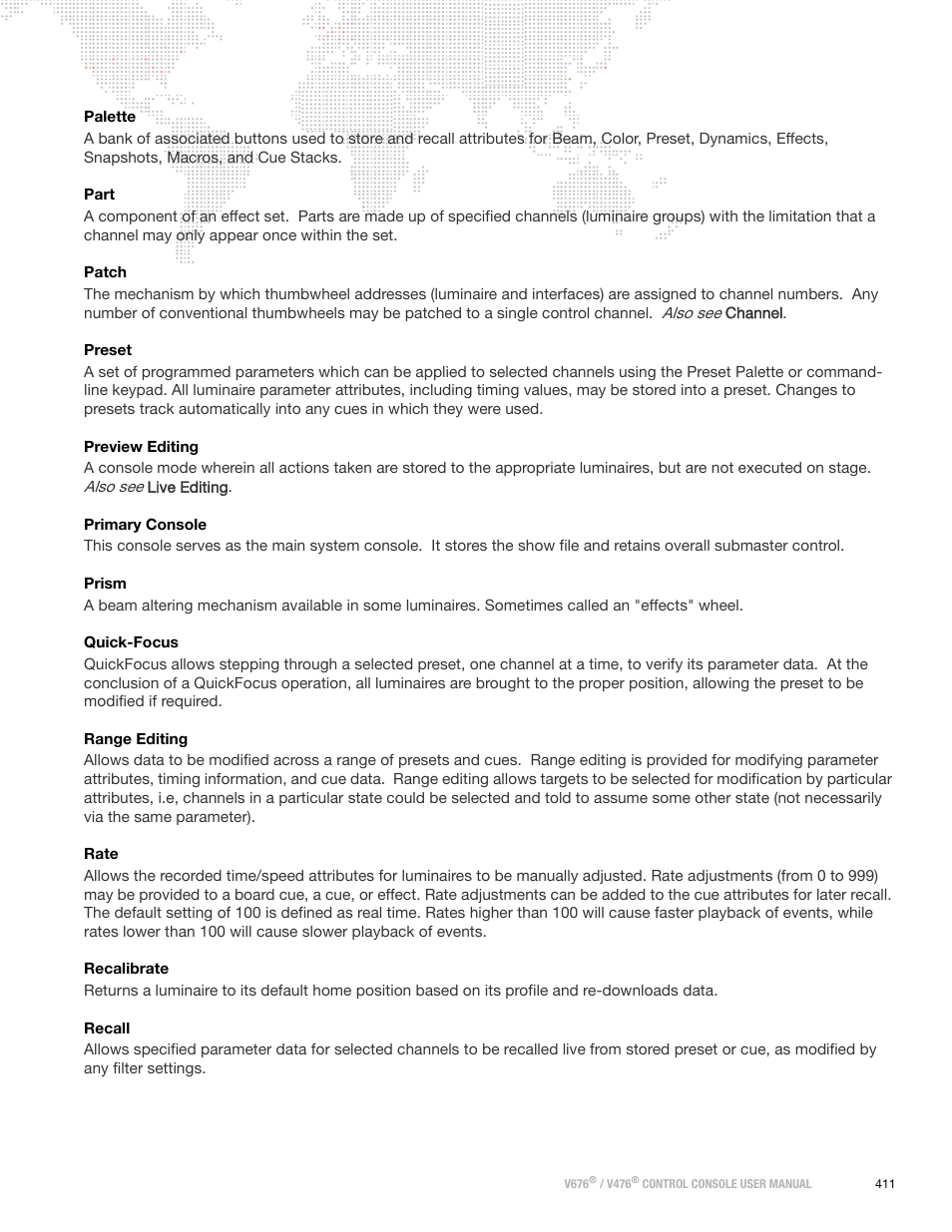 PRG V676 User Manual 3.5 User Manual | Page 429 / 444