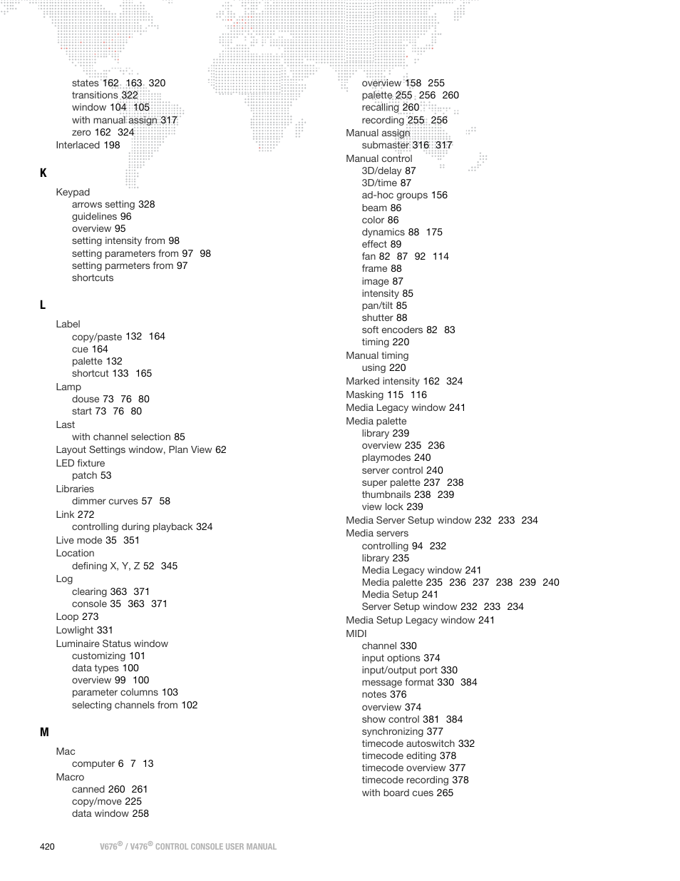PRG V676 User Manual 3.5 User Manual | Page 438 / 444