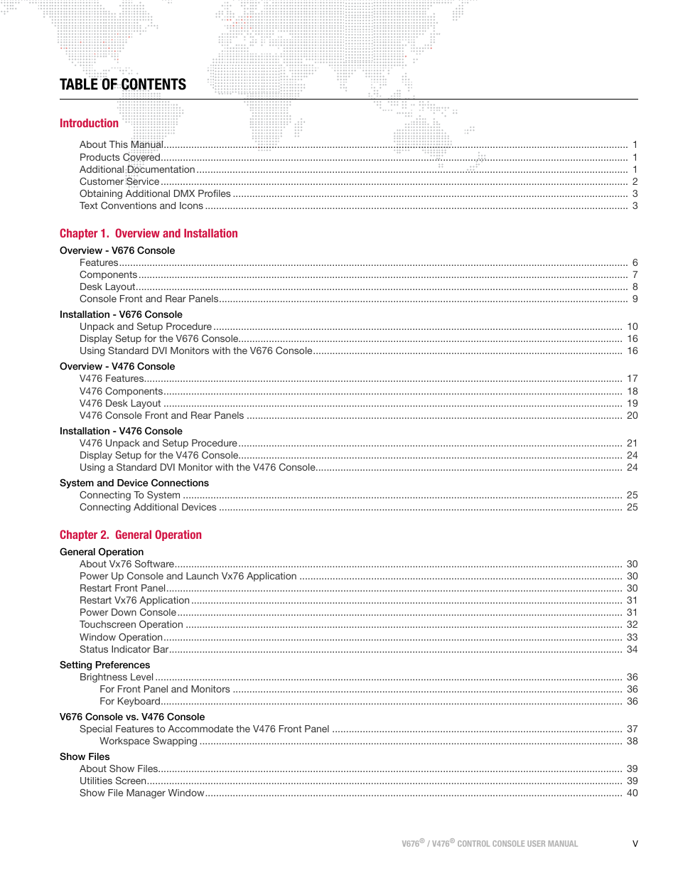 PRG V676 User Manual 3.5 User Manual | Page 7 / 444