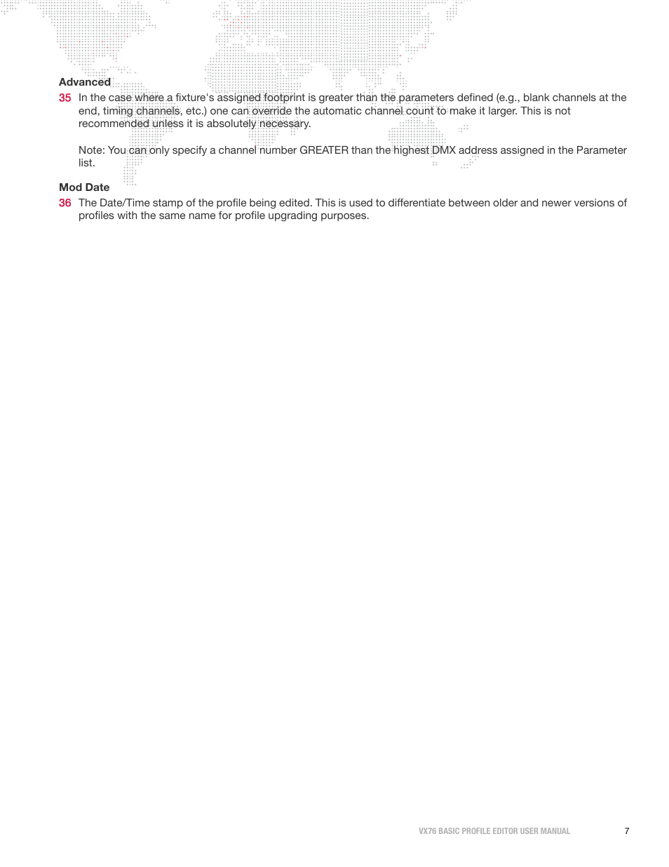 PRG Vx76 Basic Profile Editor User Manual v1.1 User Manual | Page 9 / 14