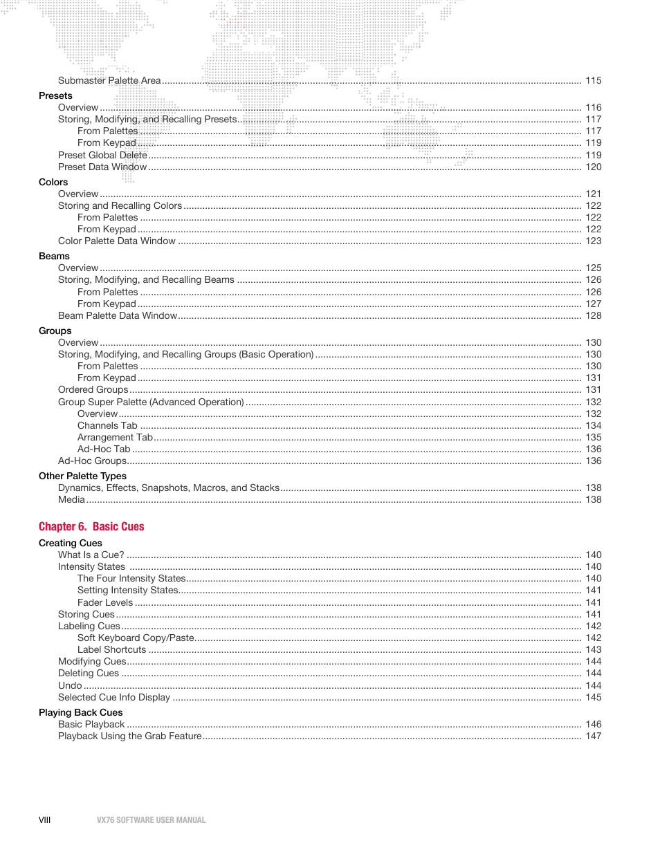 PRG Vx76 User Manual 3.6 User Manual | Page 10 / 418