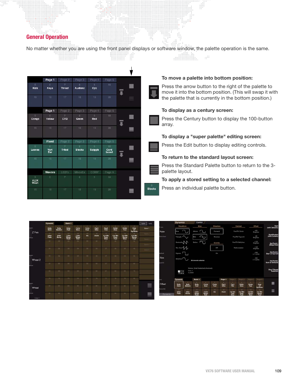 General operation | PRG Vx76 User Manual 3.6 User Manual | Page 125 / 418