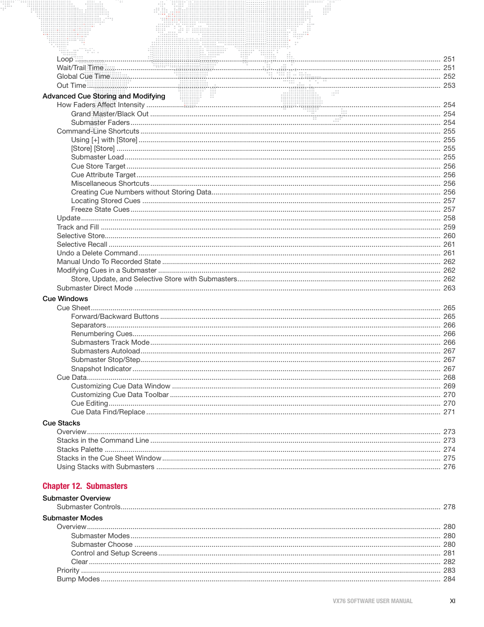 PRG Vx76 User Manual 3.6 User Manual | Page 13 / 418