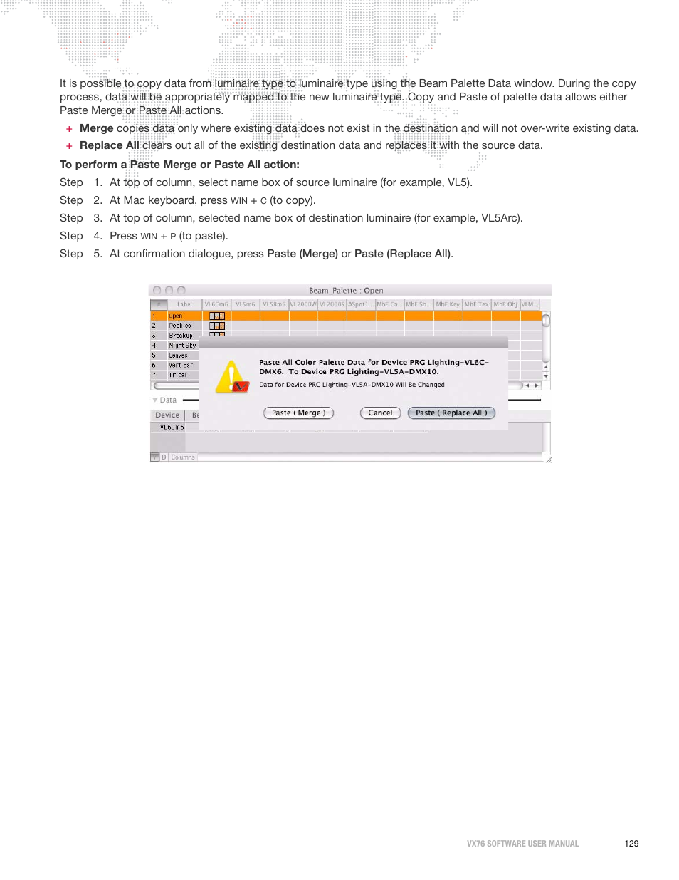 PRG Vx76 User Manual 3.6 User Manual | Page 145 / 418